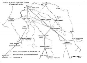 Diffusion du sel de Salies-de-Béarn