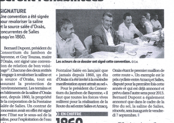 La République des Pyrénées – 03 septembre 2012